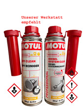 Motul 108117  Diesel Systemreiniger + Motul 108118 DPF Reinieger