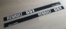 Renault Aufkleber Traktor 551 