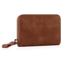 Brown bear slim wallet - slim,