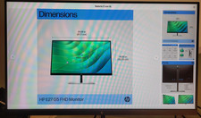 HP E27 G5 (27") IPS Full HD Monitor Pivot USB HDMI DisplayPort