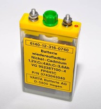 1x Varta Nickel Cadmium