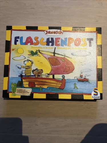 Janosch spiel flaschenpost - spiel, „flaschenpost