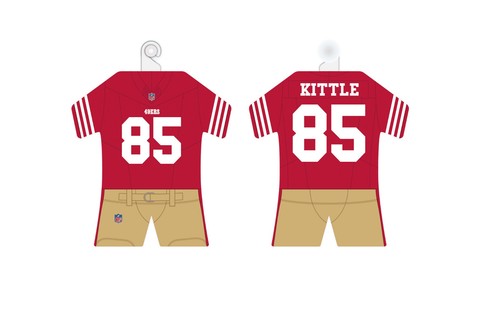 Nfl mini trikot san francisco - trikot,