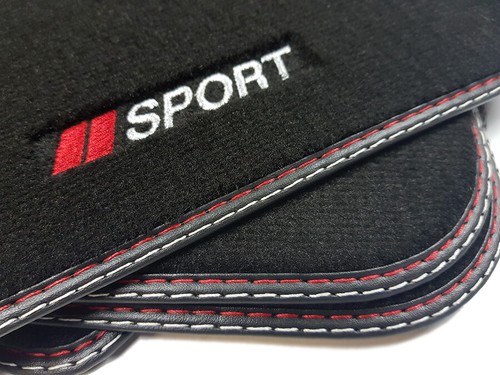Sport fußmatten für mazda - fußmatten,