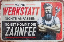 Blechschild Schild 20x30 cm -