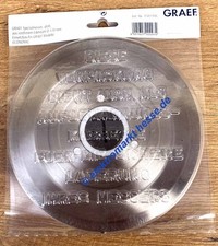 Spezialmesser E134  glatt Graef 1581108 aus Edelstahl für Allesschneider