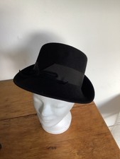 Eleganter Damenhut, Wollfilz, Größe  54 schwarz