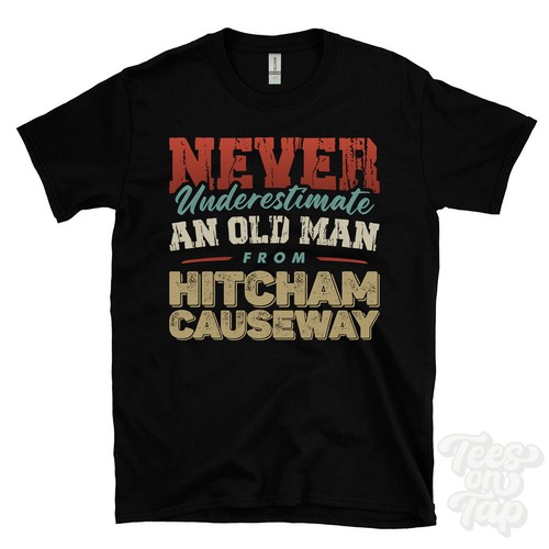 Shirt unterschätze niemals - t-shirt,