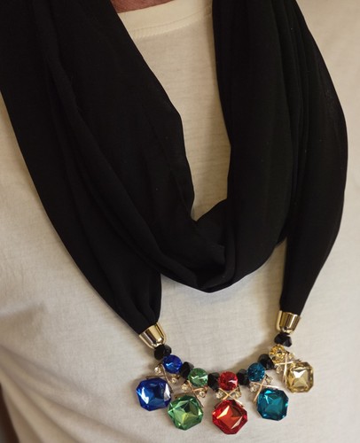 Loop damenschal mit - ,