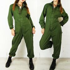 Unisex Vintage British Army Workwear Overall Overall Kesselanzug Grün S M L