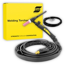 ESAB Schweißbrenner mit integriertem Regler ET 17V 4 Mtr c/w 8 pin (REBEL) WIG