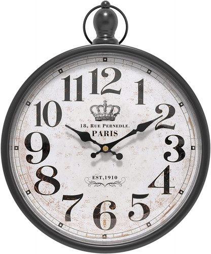 Small retro round wall clock - wall,