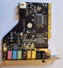 TerraTec Aureon 7.1 PCI (Vers. 1) – Retro Soundkarte, Vintage  #K-466-13
