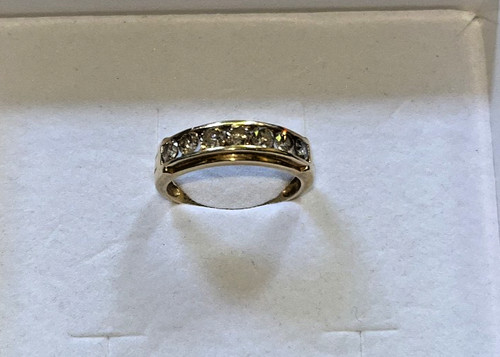 Ring 585 mit brillanten 1 - ring, gg