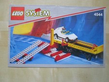 Lego Anleitung Bauanleitung Instructions Trains Eisenbahn 9 V 4544 Autotransport