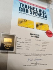 Gold-Barrenmünze Terence Hill