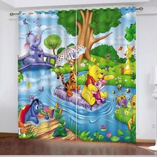 Maßgefertigte Vorhänge 08.Winnie the Pooh Schlafzimmer Verdunklung UV-Schutz