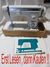 original Ideal 601 Nähmaschine Nähplatte Nähfuß Spule Greifer Nähpedal