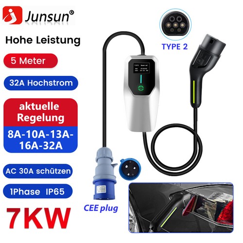 Ladegerät mobile wallbox - ladegerät,