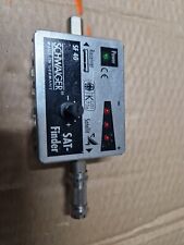 SCHWAIGER SAT Finder LED Anzeige schnelle und exatke Ausrichtung silber