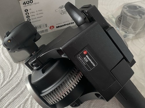 Manfrotto 400 geared head - manfrotto,