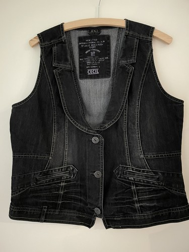 Cecil jeans weste xl - jeans,