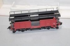 Fleischmann 5224 2-Achser Autotransportwagen unbeladen Spur H0 OVP #M42