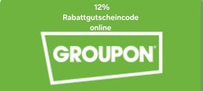 ?Rabattgutscheincode Groupon 12%?