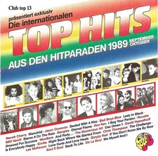 CLUB 13 TOP HITS - SEP / OKT - CD 1989 - LES McKEOWN,SINITTA,BAD BOYS BLUE