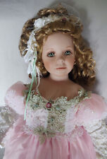 Künstlerpuppe PIPER von Donna RuBert and Rustie, Porzellan, 2001, mit Zertifikat