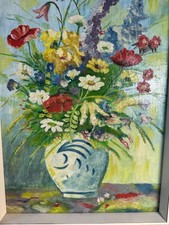 Gemälde Sonnenblumen Öl auf