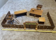 Großes Western Fort aus Holz