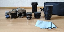 Praktica MTL 3 mit 3x Objektiv