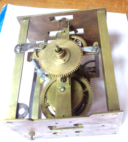 Antikes frühes wanduhrwerk - frühes,