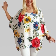 ITALY Sommer Tunika Bluse