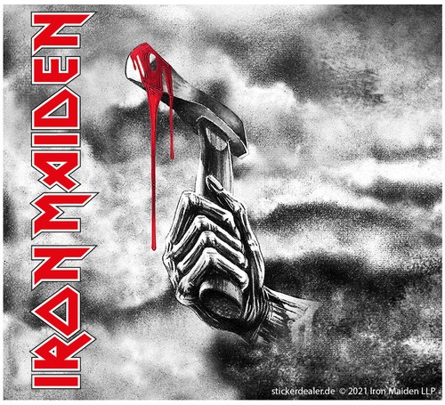 Iron maiden sticker - maiden,