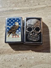 2 Zippo Feuerzeug Selten,black