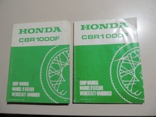 Reparaturanleitung manuel d`atelier Honda CBR 1000 F SC21/24 1987-1989