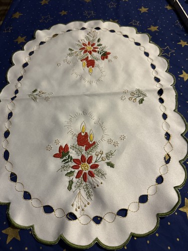 Altes weihnachtsdeckchen - altes,