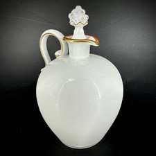 Meissen Likör Karaffe Koralle Goldrand 1. Wahl Porzellan Schnapskrug Rarität