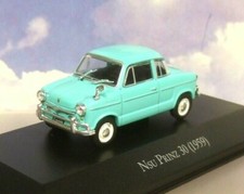 TOP 1/43 DIECAST 1959 NSU PRINZ 30 ECONOMY/MICRO CAR IN TÜRKIS BLAU
