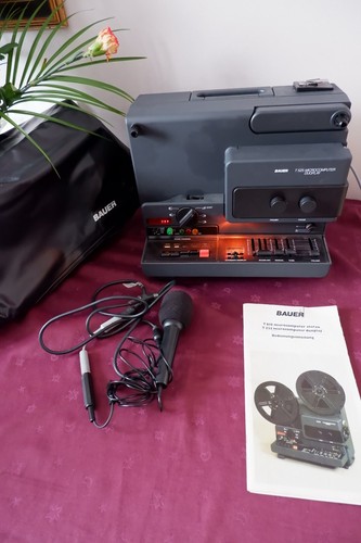 Filmprojektor bauer 525 8mm - filmprojektor, t