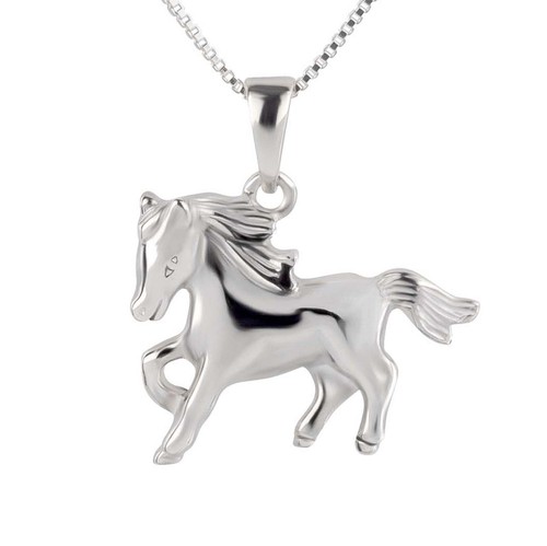 Anhänger kette pony - pony, 925