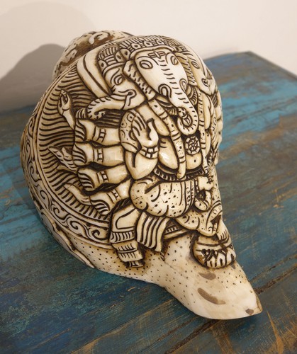 Altes beschnitztes ganesha - altes,