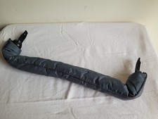 Frontbügel,  Bauchbügel für HESBA Kinderwagen, mit grauem Bezug, Schutzbügel 