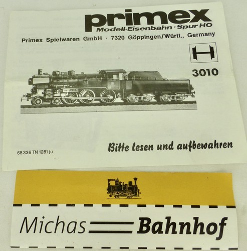 Primex 3010 märklin anleitung - 3010,