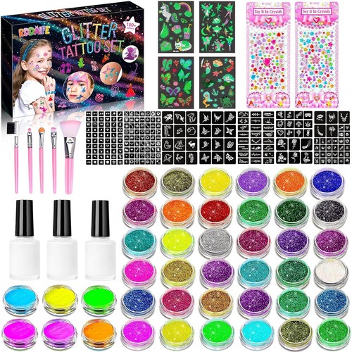 Glitzer tattoo set kinder - kinder, 42