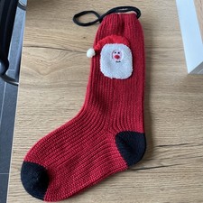 Nikolaussocke Nikolausstiefel Nikolausstrumpf Weihnachtsstrumpf rot XXL
