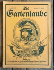Die Gartenlaube Leipzig 4. Heft 1917 - alte Zeitschrift aus der Kaiserzeit