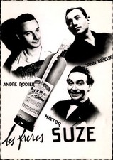 Ak Werbung, Les Freres Suze, Andre Rodier, Yann Brieux, Mixtor - 4228247